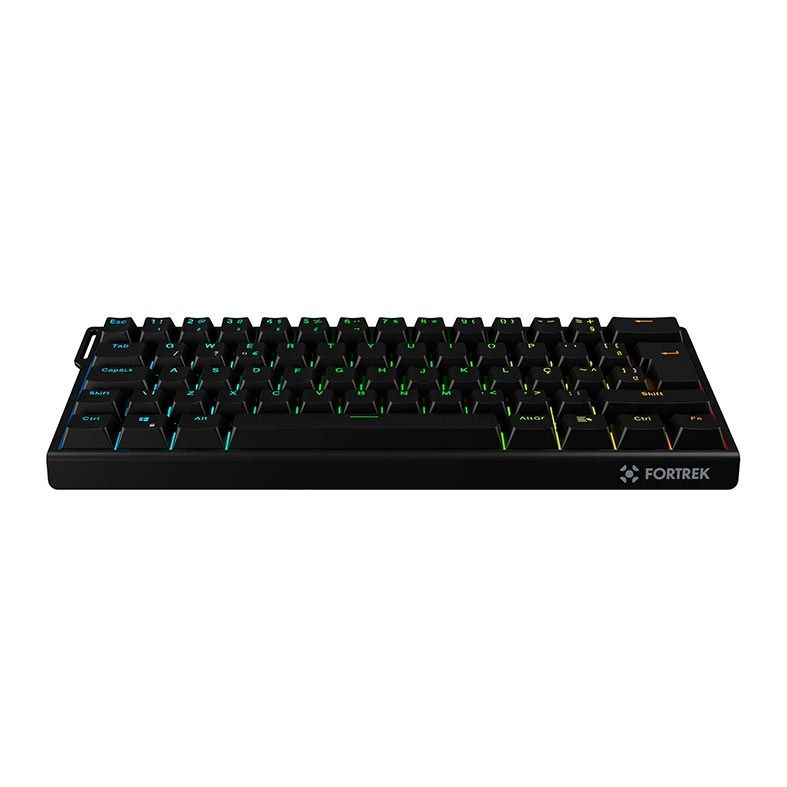 Teclado Magnetico Gamer Fortrek Ora Pro, RGB, USB, Switches Magneticos LEOBOG, Preto, 86958