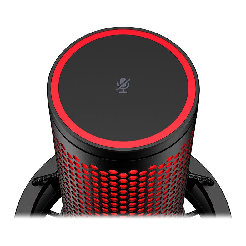 Microfone HyperX QuadCast 2, USB, Preto, 872V1AA
