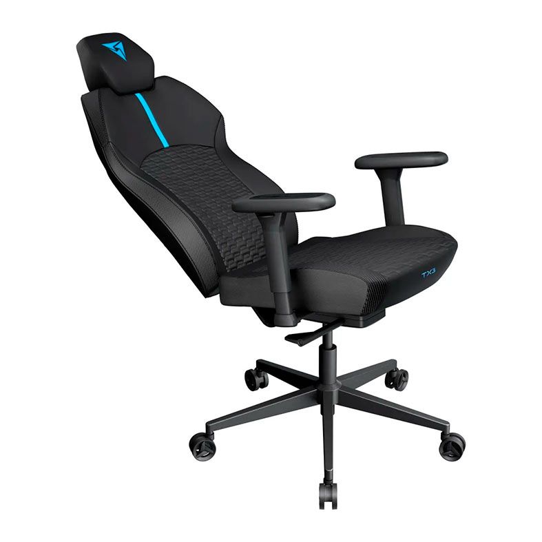 Cadeira Gamer ThunderX3 Solo 360 Racer, Preta e Azul, 88005