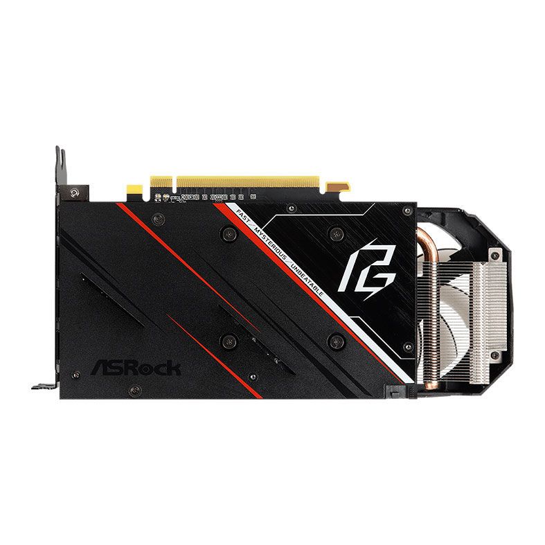 Placa de Video ASRock Radeon RX 5500XT 8GB Phantom Gaming D OC 128BIT, 90-GA1NZZ-00UANF