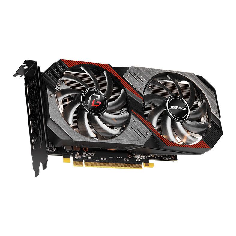 Placa de Video ASRock Radeon RX 5500XT 8GB Phantom Gaming D OC 128BIT, 90-GA1NZZ-00UANF