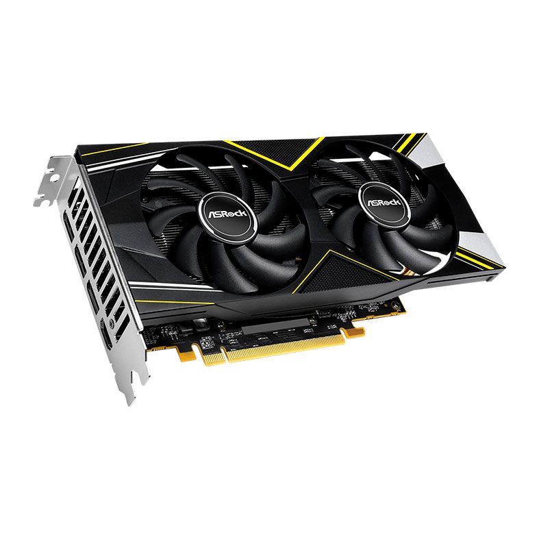 Placa de Video ASRock Radeon RX 5500 XT 4GB Challenger D OC 128-BIT, 90-GA1UZZ-00UANF