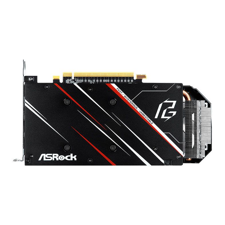 Placa de Video ASRock Radeon RX 5600 XT 6GB Phantom Gaming D2 OC 192-bit, 90-GA1WZZ-00UANF