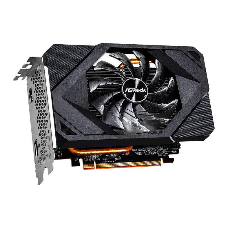 Placa de Video ASRock Radeon RX 6500 XT Challenger ITX OC, 4GB, GDDR6, 64-Bit, 90-GA3BZZ-00UANF