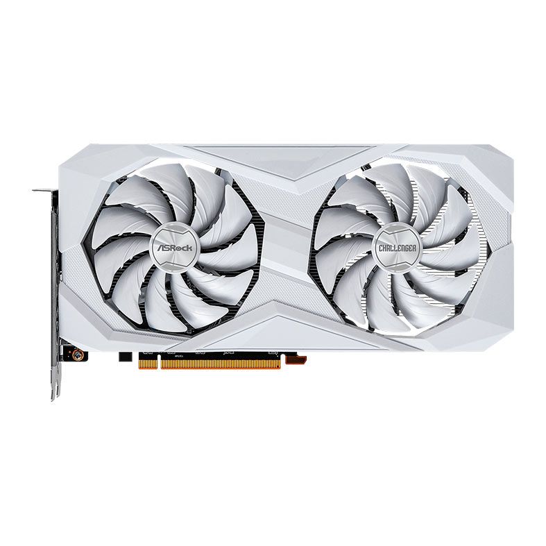 Placa de Video AsRock Radeon RX 6600 Challenger White, 8GB, GDDR6, 128-bit, 90-GA4UZZ-00UANF-NAC