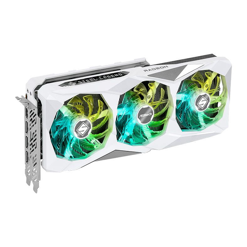 Placa de Video AsRock Radeon RX 7900 GRE Steel Legend OC, 16GB, GDDR6, 256-bits, 90-GA51ZZ-00UANF