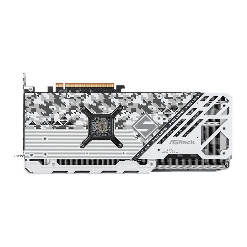 Placa de Video AsRock Radeon RX 7900 GRE Steel Legend OC, 16GB, GDDR6, 256-bits, 90-GA51ZZ-00UANF