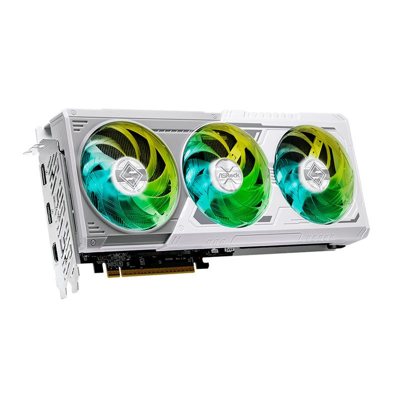 Placa de Video AsRock Radeon RX 9060 XT Steel Legend OC, 16GB, GDDR6, 128-bit, 90-GA5JZZ-00UANF-NAC