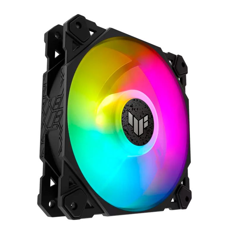 Ventoinha Asus Tuf Gaming TF120, ARGB, 120mm, Preta, 90DA0030-B00000