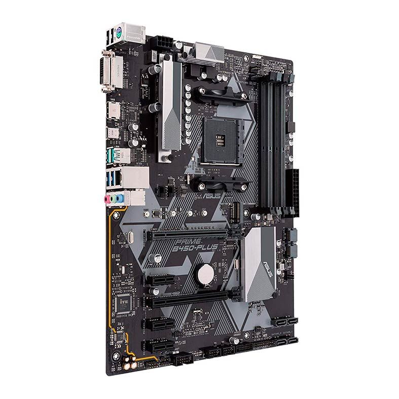 Placa Mae Asus Prime B450-PLUS DDR4 Socket AM4 Chipset AMD B450