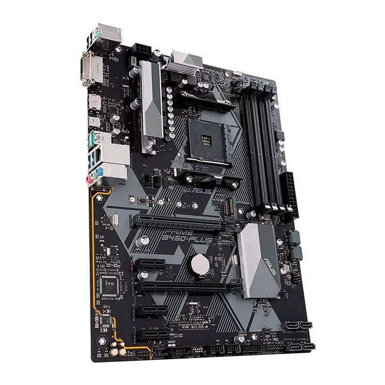 Placa Mae Asus Prime B450-PLUS DDR4 Socket AM4 Chipset AMD B450
