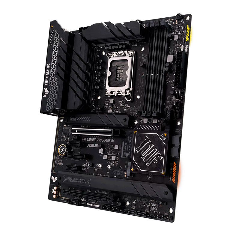 Placa Mae Asus Tuf Gaming Z790-Plus D4, DDR4, Socket LGA 1700, ATX, Chipset Intel Z790, TUF-GAMING-Z790-PLUS-D4