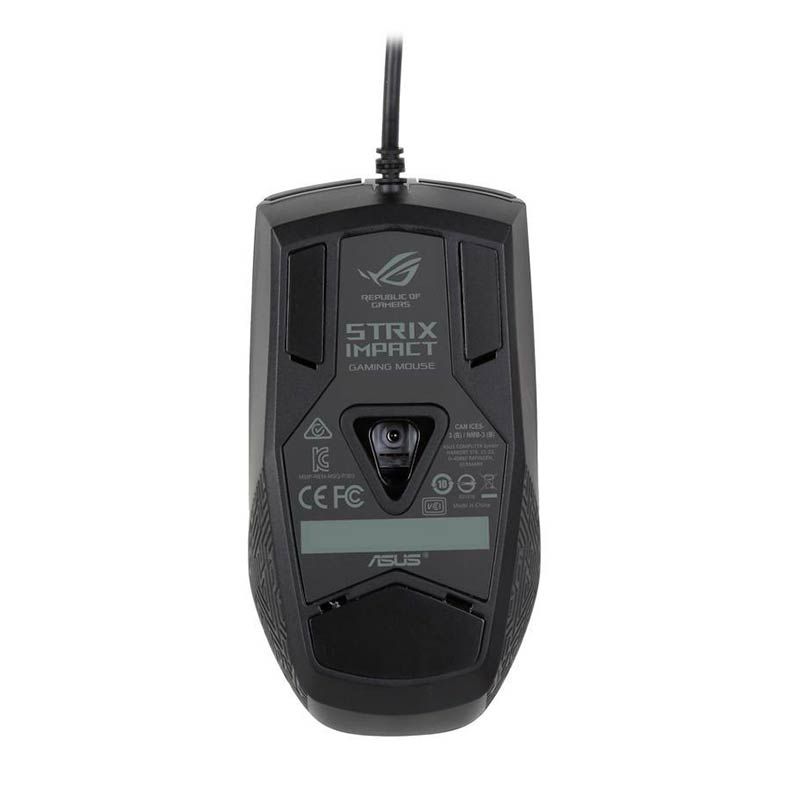 Mouse Gamer Asus ROG Strix Impact AURA RGB 5000Dpi