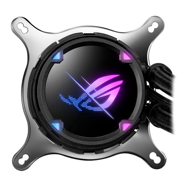 Water Cooler Asus Rog Strix LC II 240, ARGB, 240mm, Preto, 90RC00E1-M0UAY4