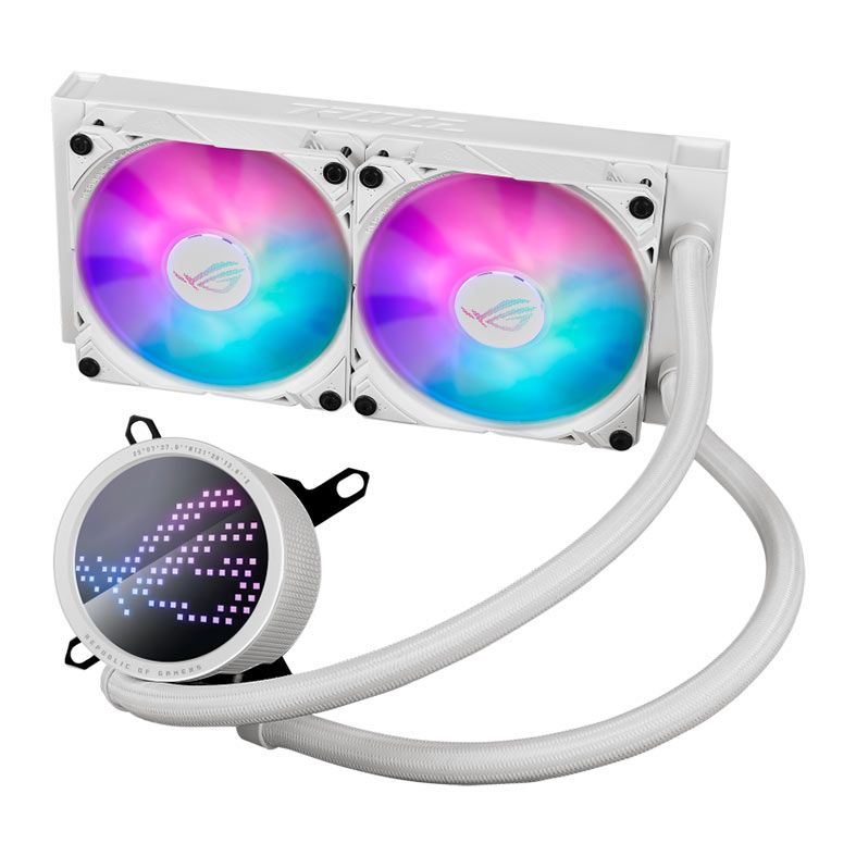 Water Cooler Asus Rog Ryuo III 240, ARGB, 240mm, Branco, 90RC00J2-M0UAY0