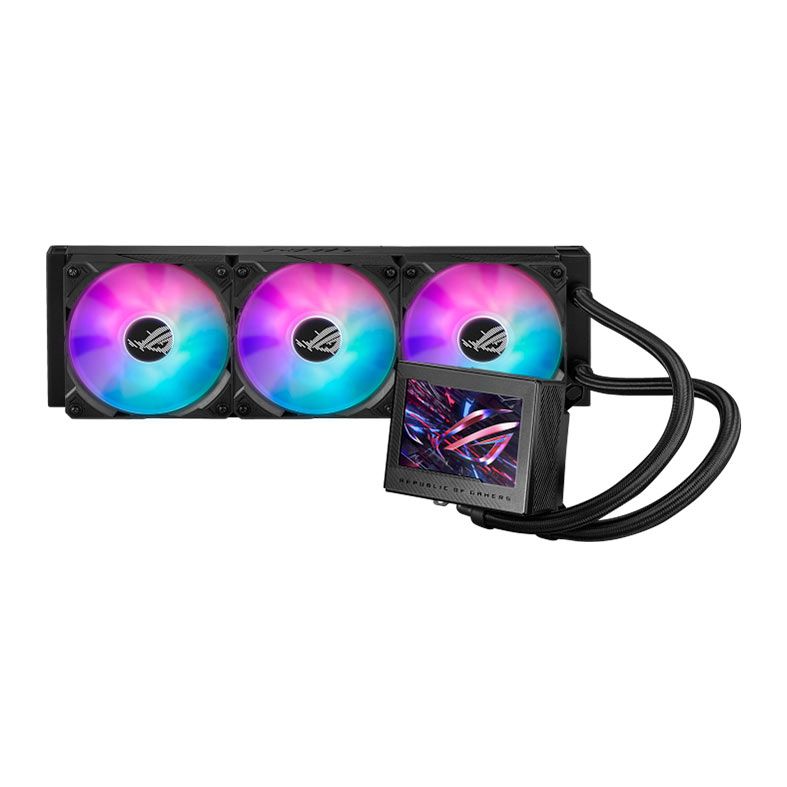 【美品】ROG Ryujin 360 Water Cooler Asus Rog Ryujin III 360, ARGB, 360mm, Preto, 90RC00L1