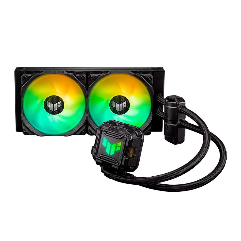 Water Cooler Asus Tuf Gaming LC II 240, ARGB, 240mm, Preto, 90RC00U1-M0UAY0