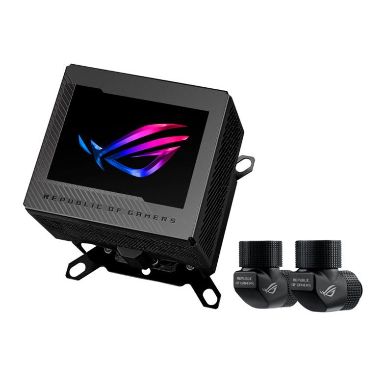 Water Block Asus Rog Ryujin III WB, LCD 3.5, Preto, 90RC00V0-M0UAY0