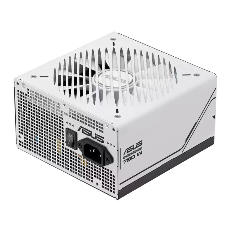 Fonte Asus Prime, Full-Modular, 750W, 80 Plus Gold, Branca e Preta, 90YE00U1-B0BA00