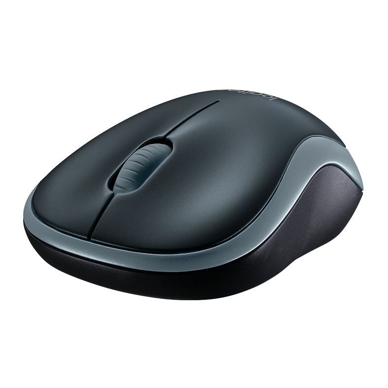 Mini Mouse Logitech M185 USB Wireless Cinza, 910-002225