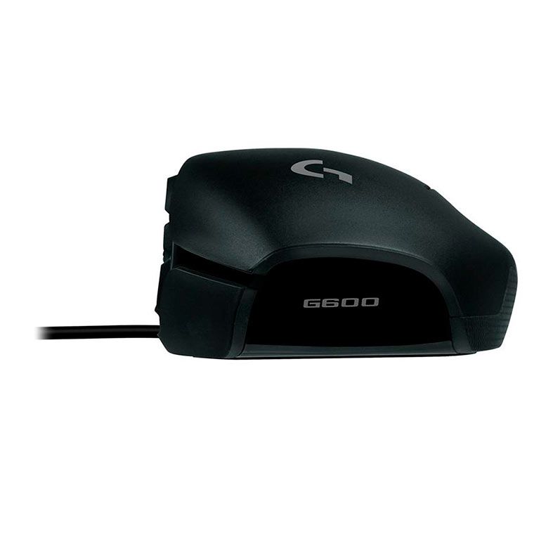 Mouse Gamer Logitech G600 MMO 8200Dpi USB Preto, 910-003879
