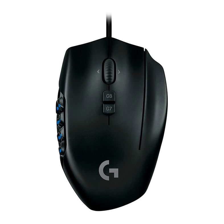 Mouse Gamer Logitech G600 MMO 8200Dpi USB Preto, 910-003879