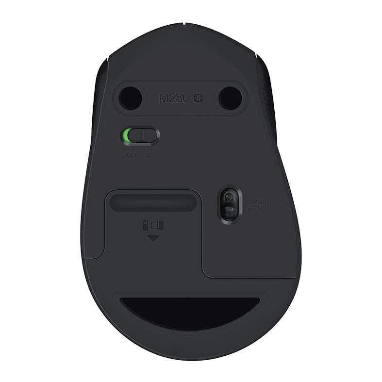 Mouse Logitech M280 USB Wireless 1000Dpi Preto, 910-004284