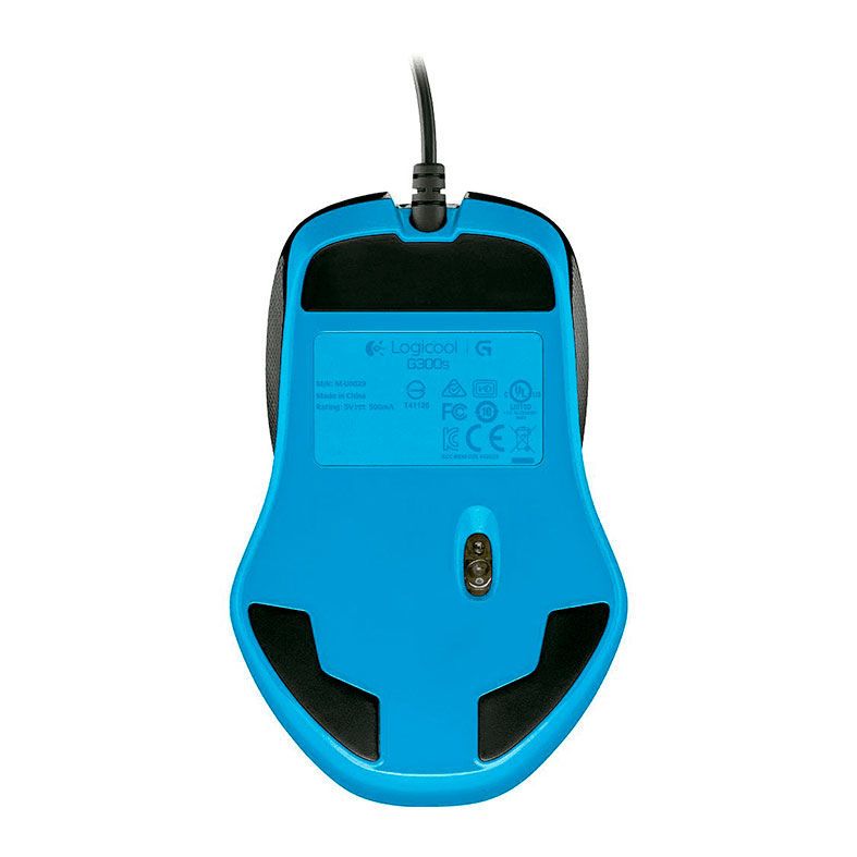 Mouse Gamer Logitech G300S USB 2500Dpi 1ms Preto, 910-004344