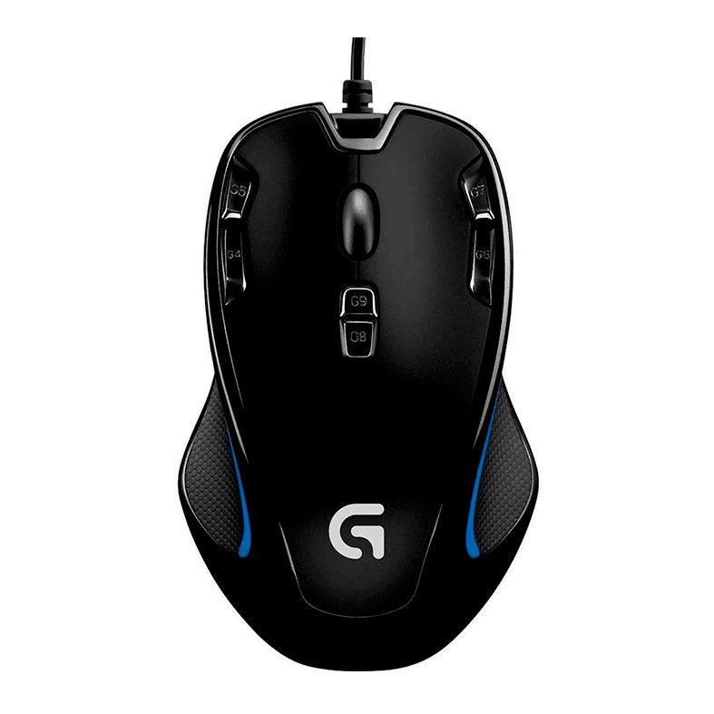 Mouse Gamer Logitech G300S USB 2500Dpi 1ms Preto, 910-004344