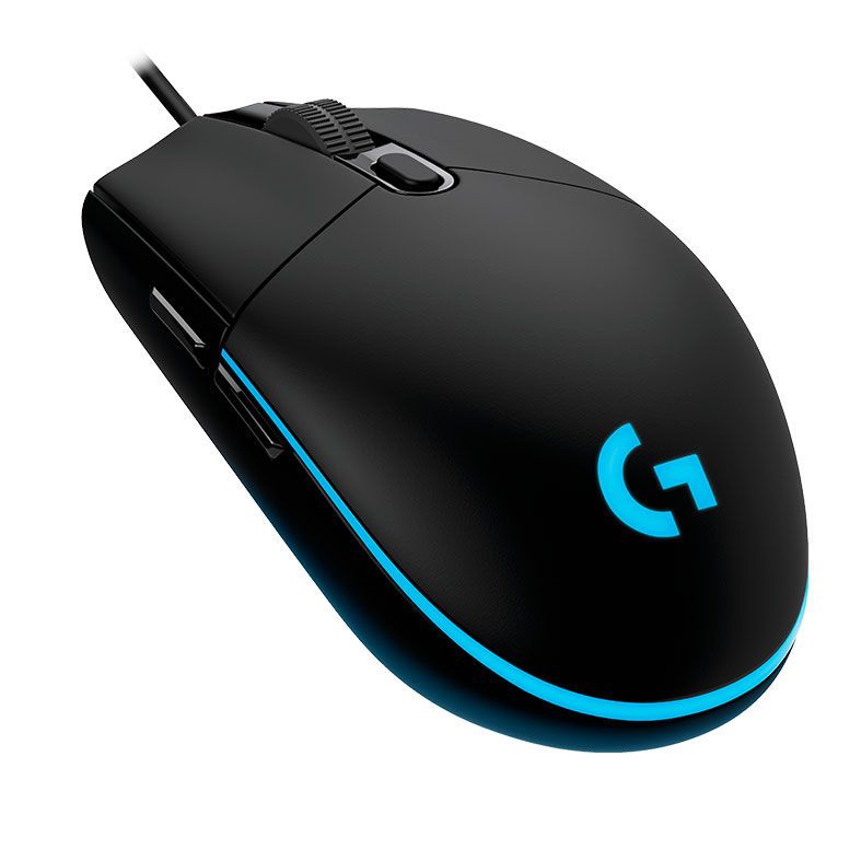 Mouse Gamer Logitech G203 Prodigy LED RGB 8000Dpi USB Preto, 910-004843