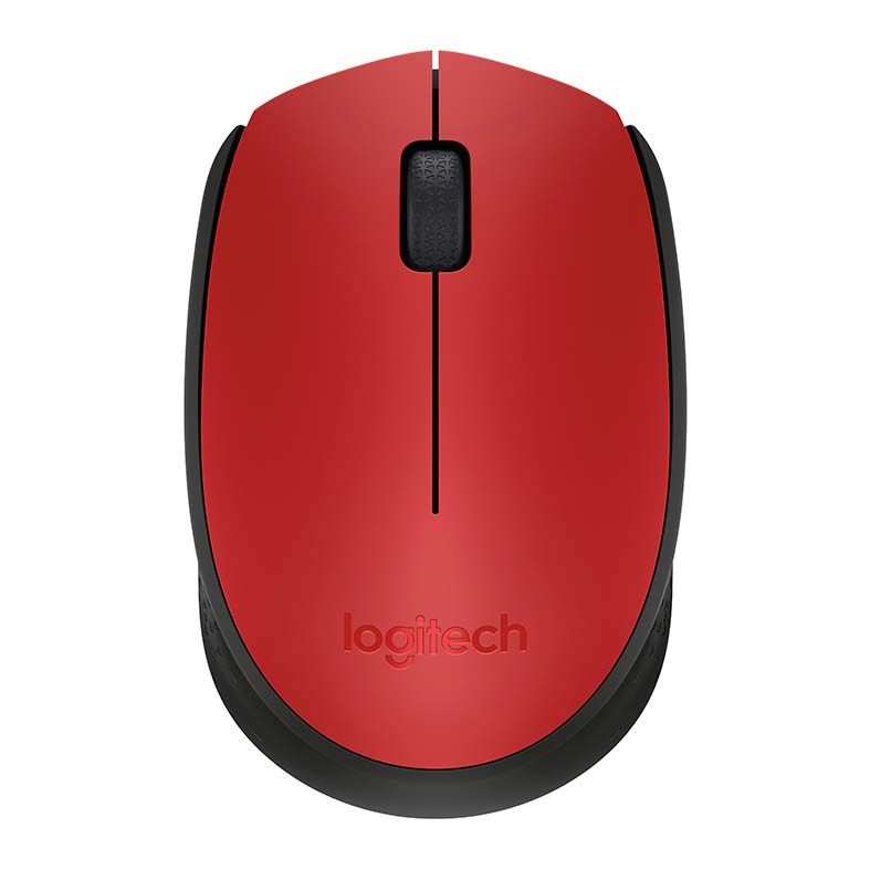 Mouse Logitech M170 2.4Ghz USB Wireless Vermelho, 910-004941