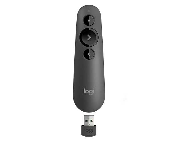 Apresentador Logitech R500 USB Wireless Preto, 910-005333