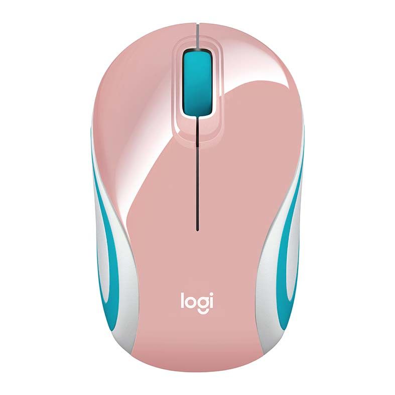 Mini Mouse Logitech M187 Wireless Rosa, 910-005364