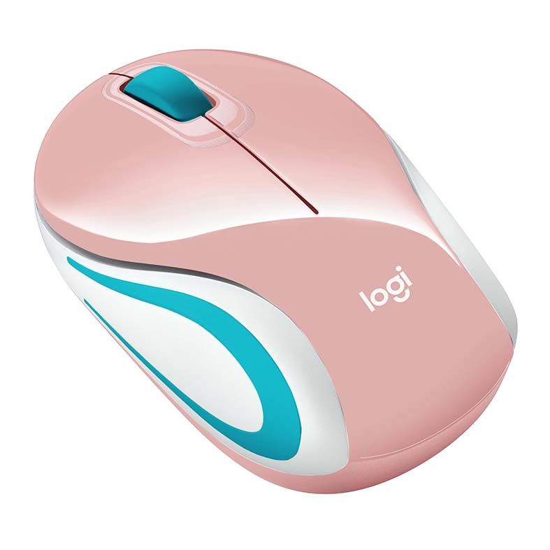 Mini Mouse Logitech M187 Wireless Rosa, 910-005364