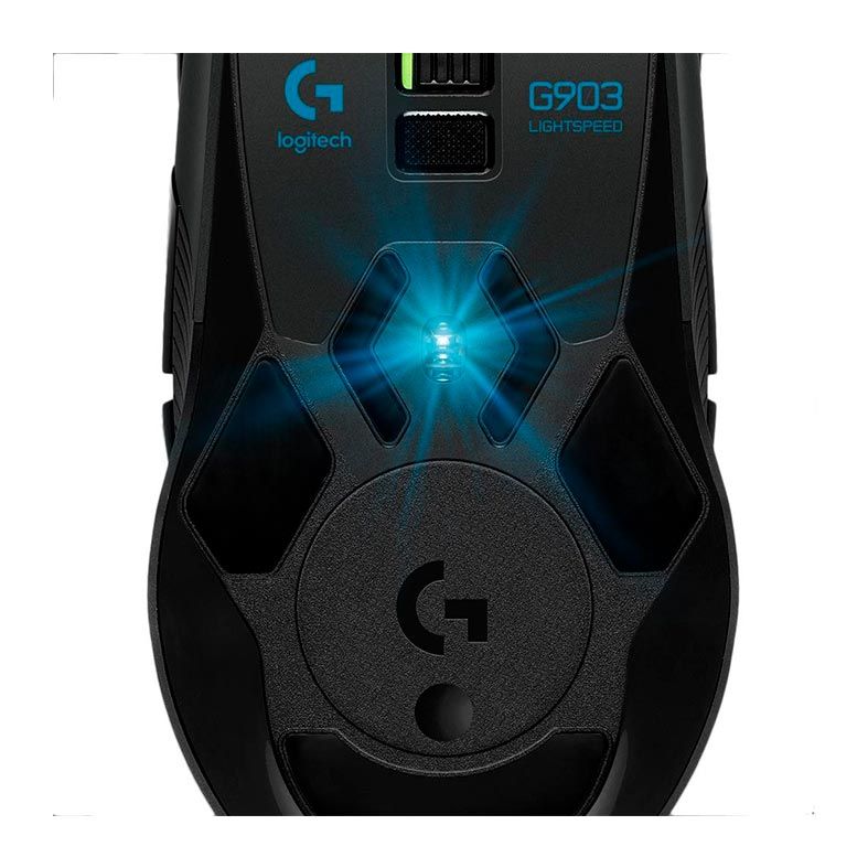 Mouse Gamer Logitech G903 Lightspeed Hero 25600DPI Wireless, 910-005671
