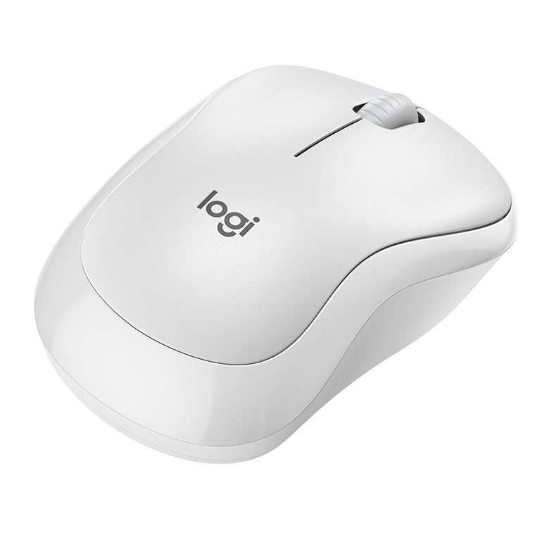 Mouse Sem Fio Logitech M220, 1000DPI, 3 Botoes, Branco, 910-006125