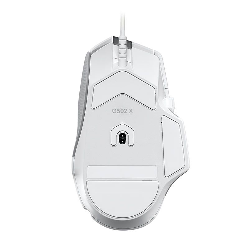 Mouse Gamer Logitech G502 X, 25600 DPI, 13 Botoes, Branco, 910