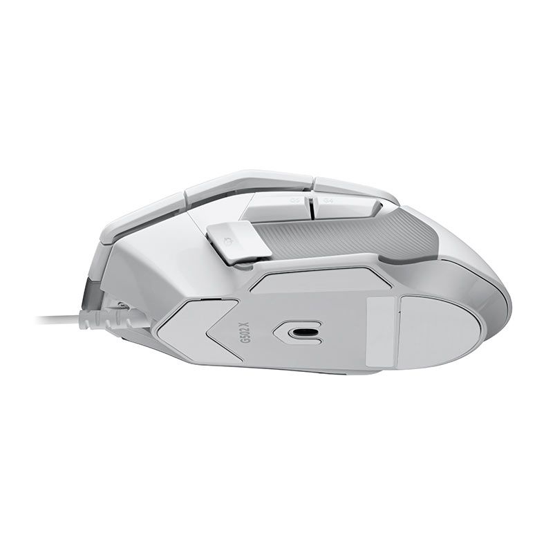 Mouse Gamer Logitech G502 X, 25600 DPI, 13 Botoes, Branco, 910