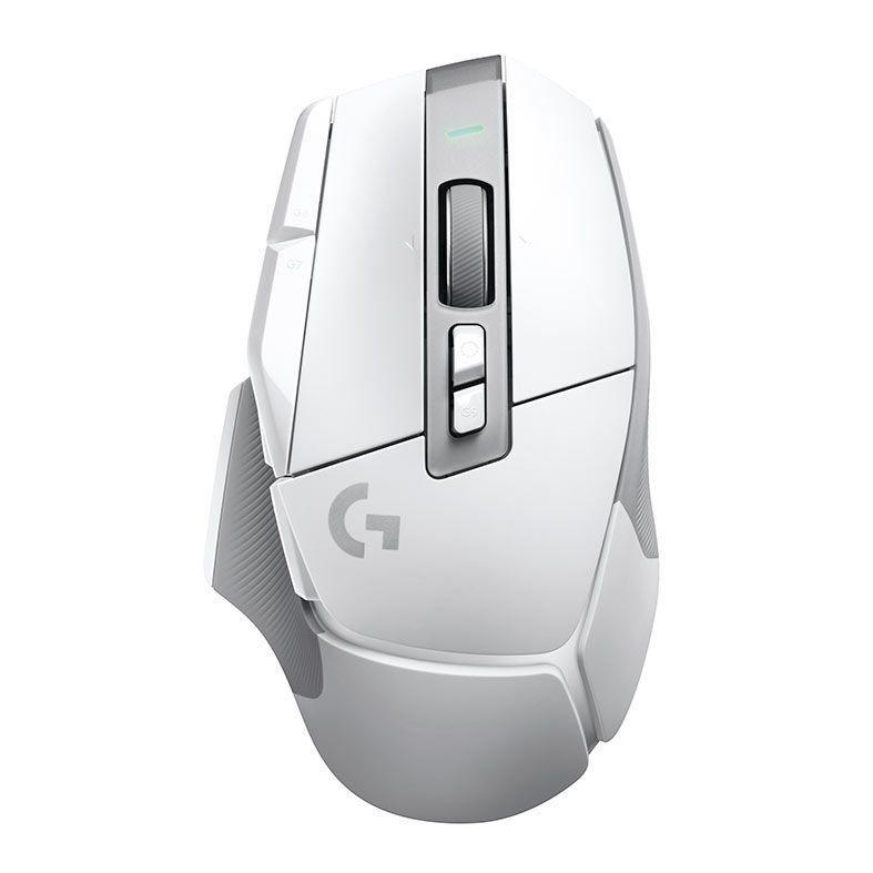 Mouse Gamer Logitech G502 X Lightspeed, Wireless, 25600 DPI, 13 Botoes, Branco, 910-006188