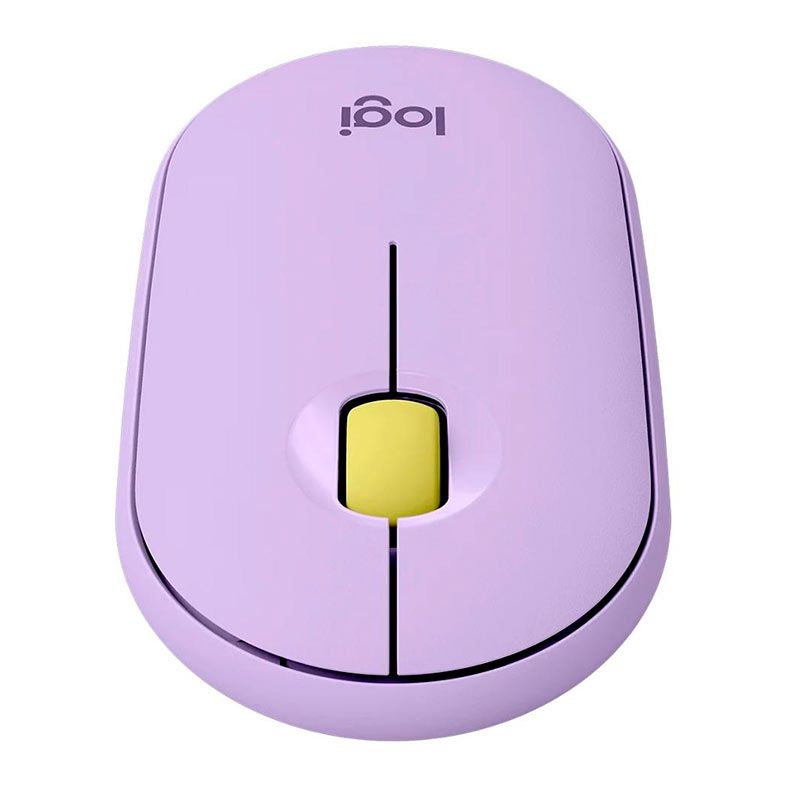 Mouse Logitech Pebble M350, Wireless, Lilas, 910-006659