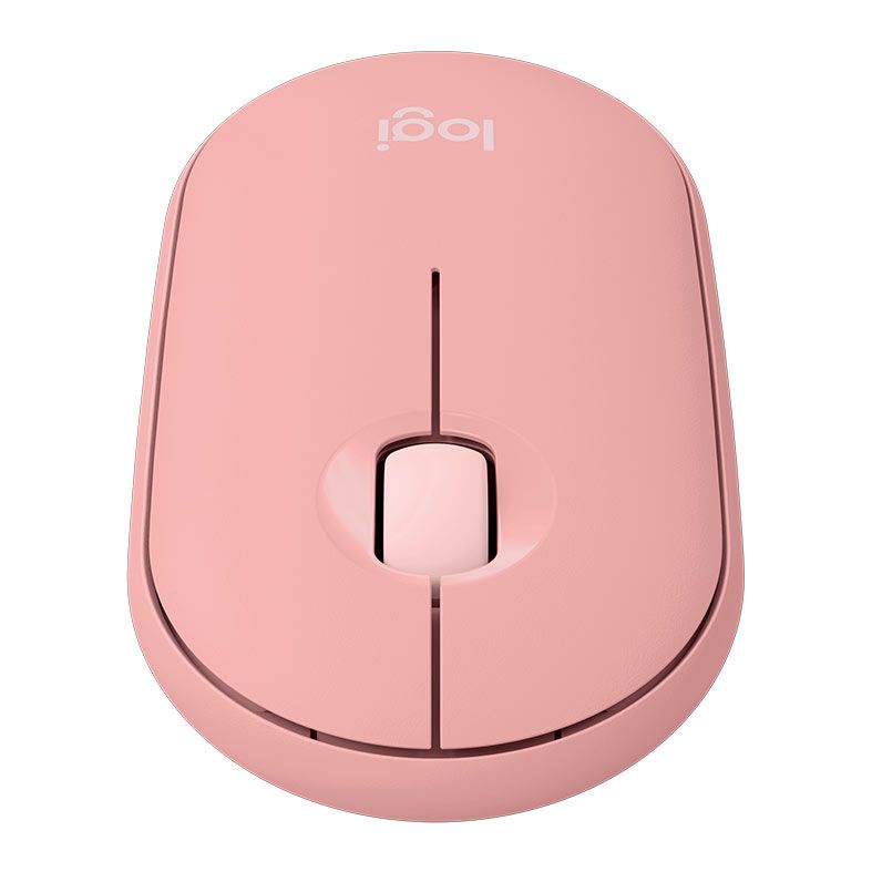 Mouse Logitech Pebble 2 M350s, 3 Botoes, Bluetooth, Rosa, 910-007048