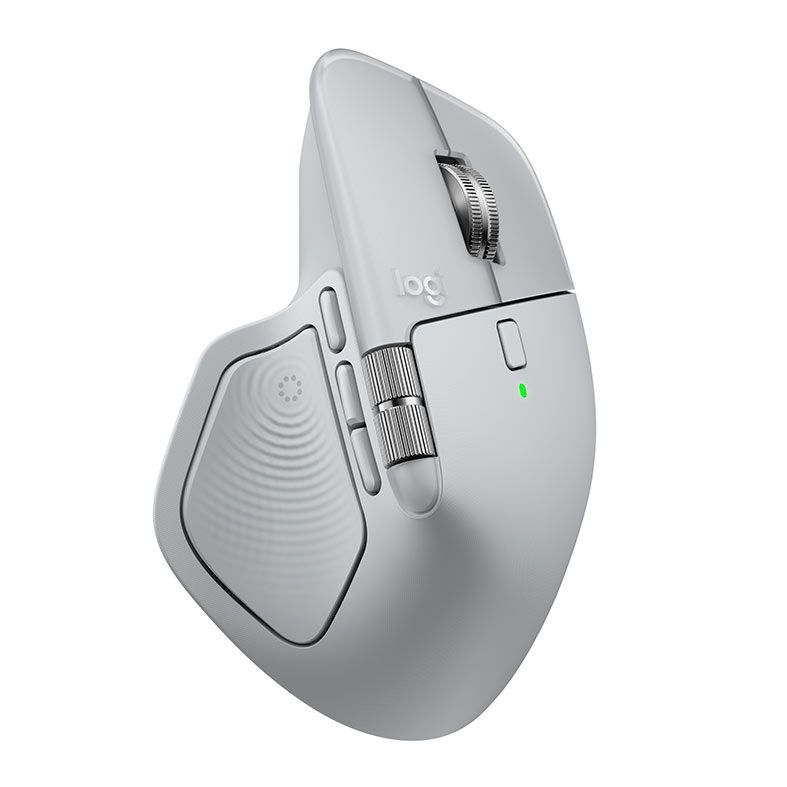 Mouse Logitech MX Master 4, 8000DPI, 8 Botoes, Wireless, Cinza, 910-007566