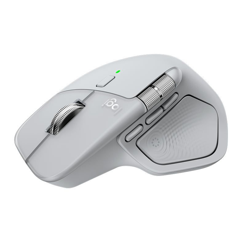 Mouse Logitech MX Master 4, 8000DPI, 8 Botoes, Wireless, Cinza, 910-007566