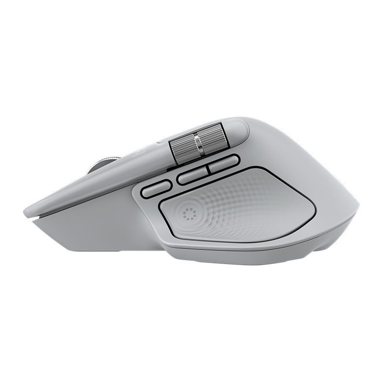 Mouse Logitech MX Master 4, 8000DPI, 8 Botoes, Wireless, Cinza, 910-007566