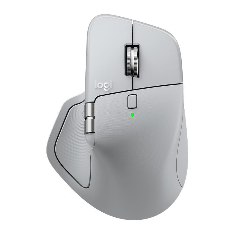 Mouse Logitech MX Master 4, 8000DPI, 8 Botoes, Wireless, Cinza, 910-007566