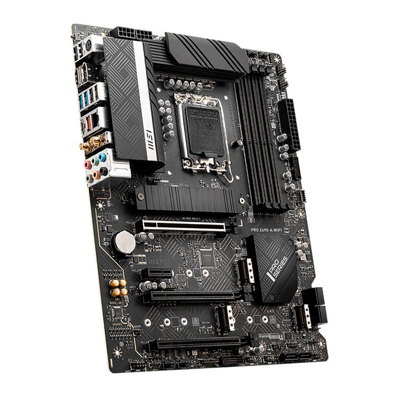 Placa Mae MSI PRO Z690-A WIFI, DDR5, Socket LGA1700, ATX, Chipset Intel Z690, PRO Z690-A WIFI