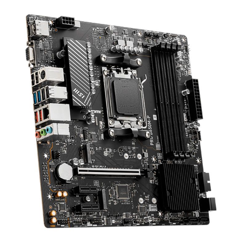 Placa Mae MSI Pro B650M-P, DDR5, Socket AMD AM5, M-ATX, Chipset AMD B650, PRO-B650M-P