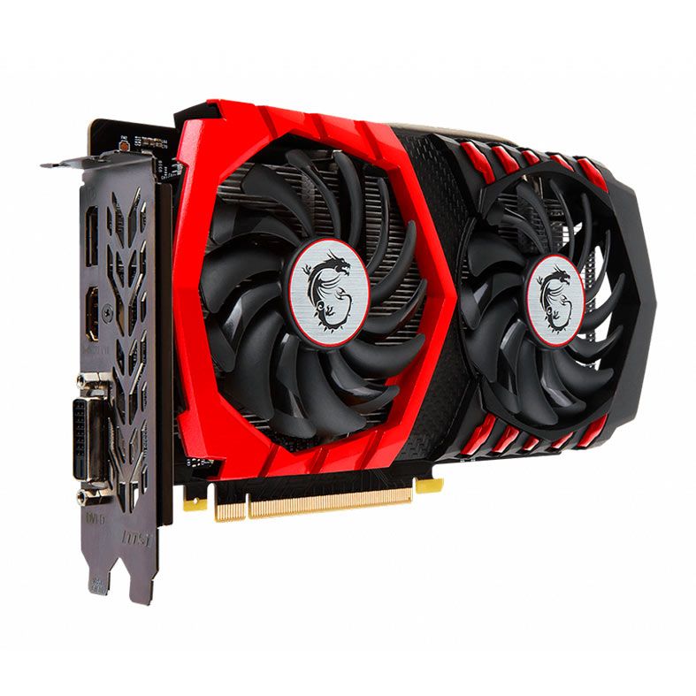 Placa de Video MSI GeForce GTX 1050 Ti Gaming X, 4GB, GDDR5, 128-bit, 912-V335-001