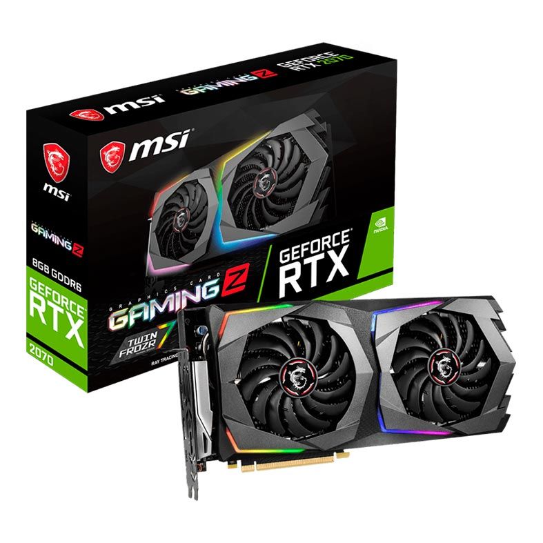 Placa de Video MSI GeForce RTX 2070 Gaming Z 8G GDDR6 | Pichau