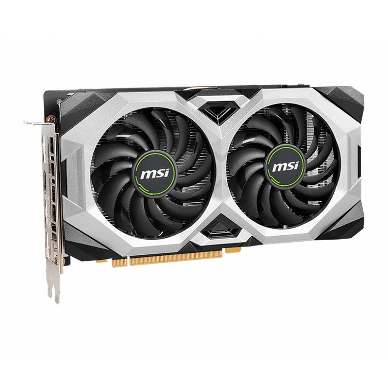 Placa de Video MSI GeForce RTX 2060 Ventus GP OC, 6GB, GDDR6, 192-bit, 912-V375-808